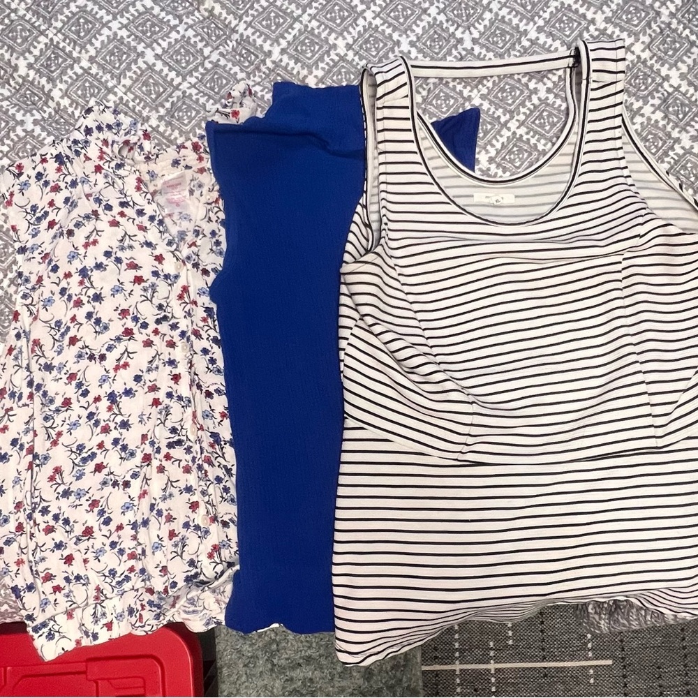 Lot of 3 dressy tanks